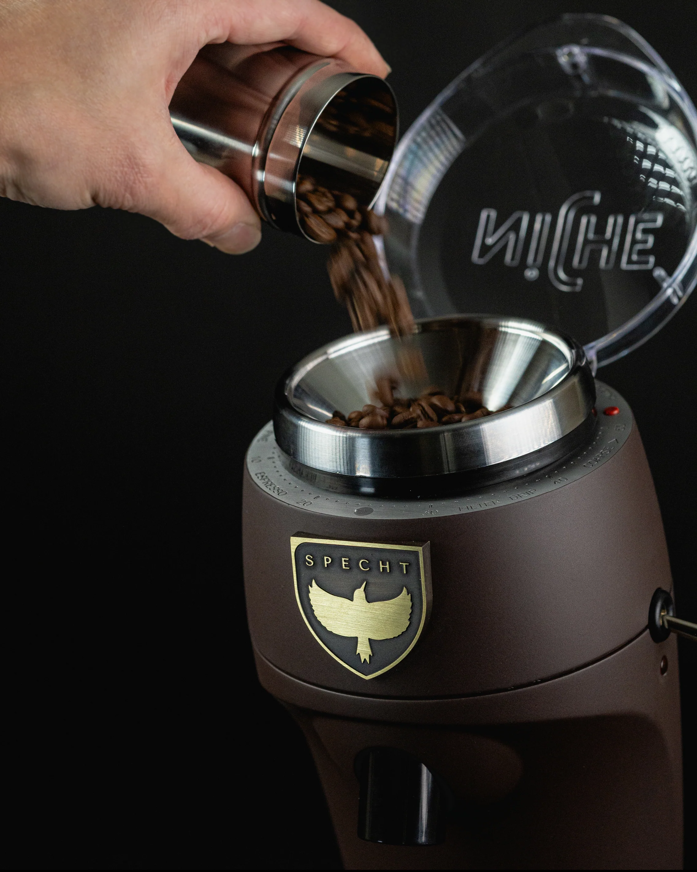 Brown Niche Zero Coffee Grinder - Charity Special - Image 4