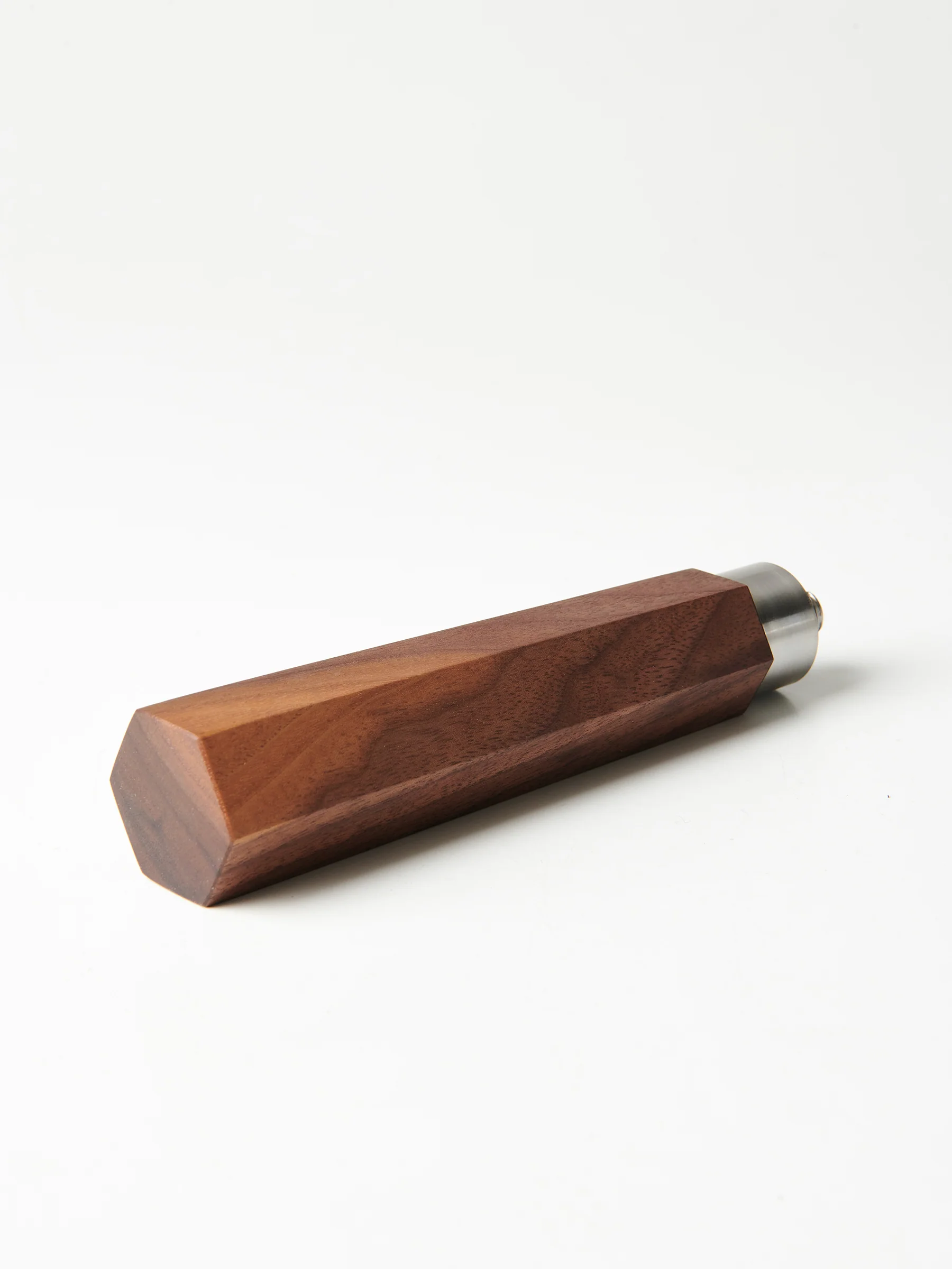 Wooden Hex Portafilter Handle with Ferrule - Image 2